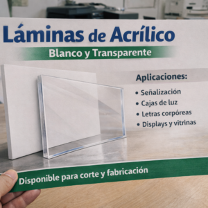 Laminas de Acrilico